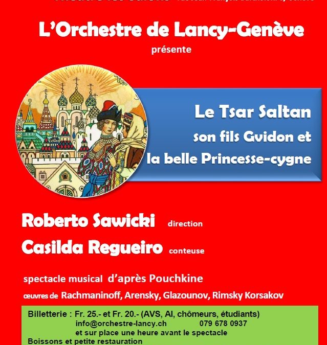 Le Tsar Saltan, son fils Gvidon et la belle princesse Cygne